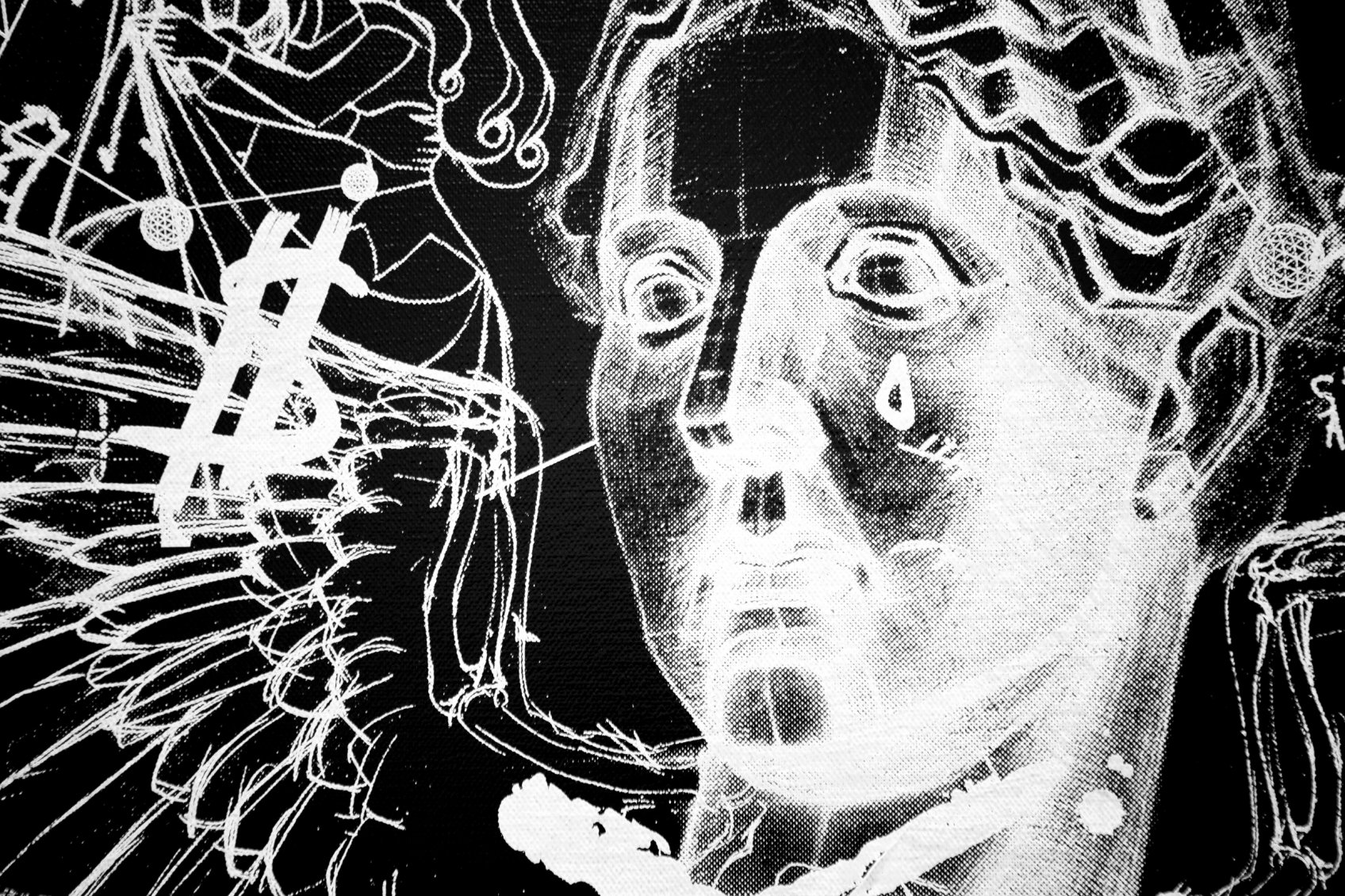 All I Ever Wanted Was Everything (black/white), 2018 by Joseph Klibansky