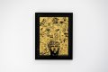 At Least We Will Both Be Beautiful (edition, gold/black), 2017 by Joseph Klibansky