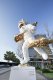 Beyond the Clouds - Sculpture (painted steel, bronze), 2021 by Joseph Klibansky