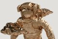 Beyond the Clouds - Sculpture (polished and brushed bronze), 2023 by Joseph Klibansky