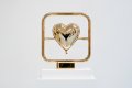 Elements of Love (polished bronze), 2018 by Joseph Klibansky