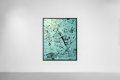  Feeling My Way Through The Darkness (turquoise/black, black splash), 2018 by Joseph Klibansky