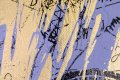 Forever Mine (gold/black, lilac splash), 2020 by Joseph Klibansky
