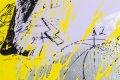 Forever Mine (silver/black, lilac and yellow splash), 2020 by Joseph Klibansky