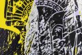 Forever Mine (silver/black, lilac and yellow splash), 2020 by Joseph Klibansky