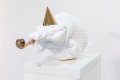 Happily Ever After (painted bronze, white), 2020 by Joseph Klibansky