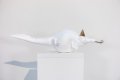 Happily Ever After (painted bronze, white), 2020 by Joseph Klibansky