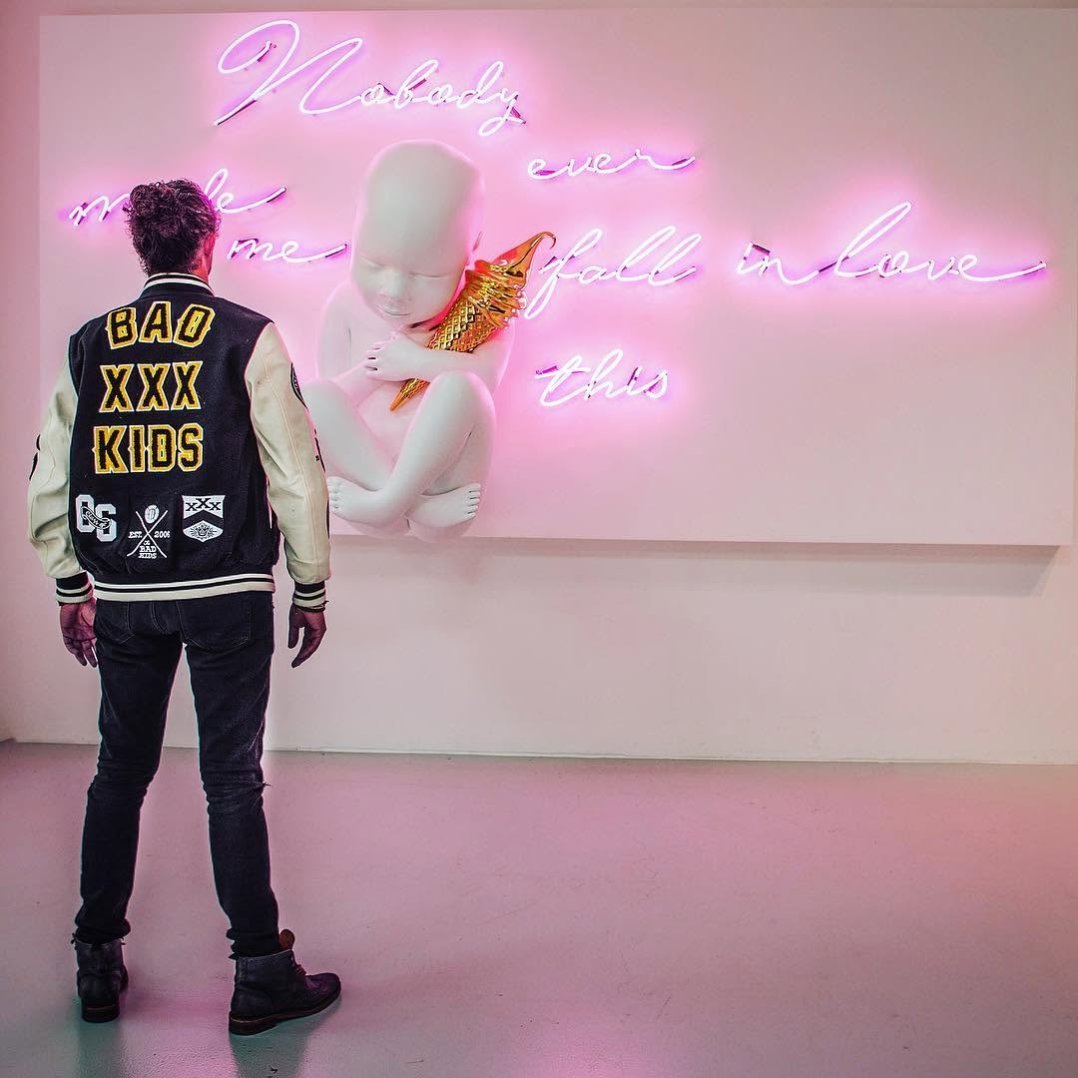 ⚡️Do you like Neon art? ⚡️ 💜#nobody #ever #made #me #fall #in #love #like #this💜