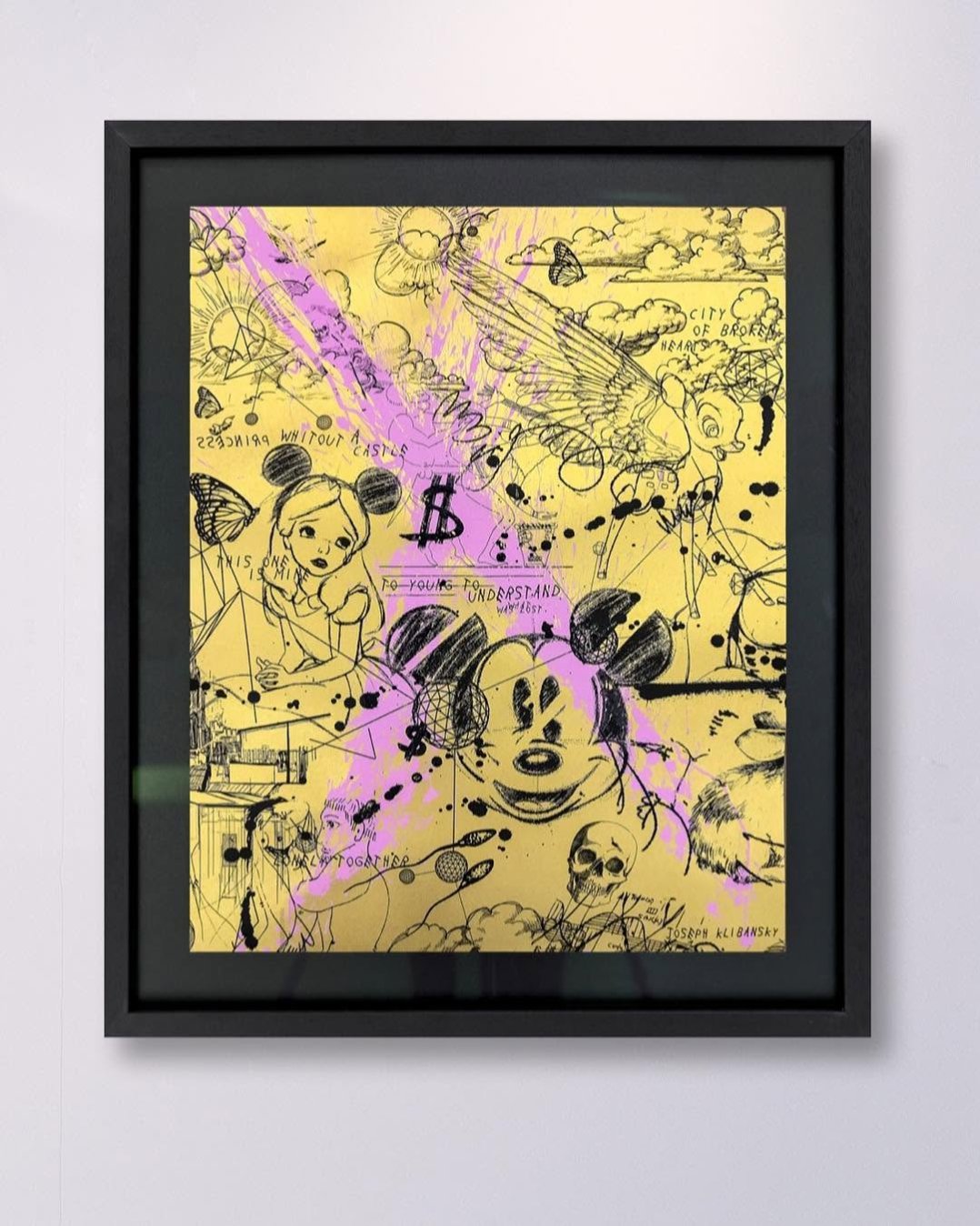 This Saturday 9 feb you can come and check out this new limited edition print in my studio’s gallery space🔥  The address is Energiestraat 35c in Naarden the Netherlands 🇳🇱 11:00 till 17:00 . #contemporaryart #josephklibansky #limitededition