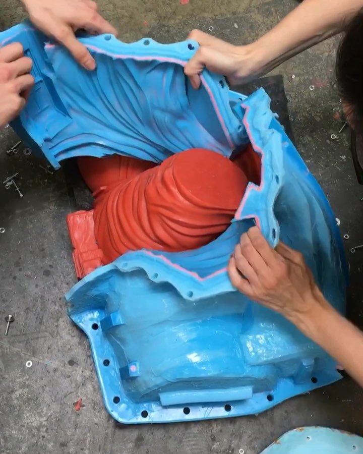 Wait until you see what we made.. . #art #sculpture #contemporaryart