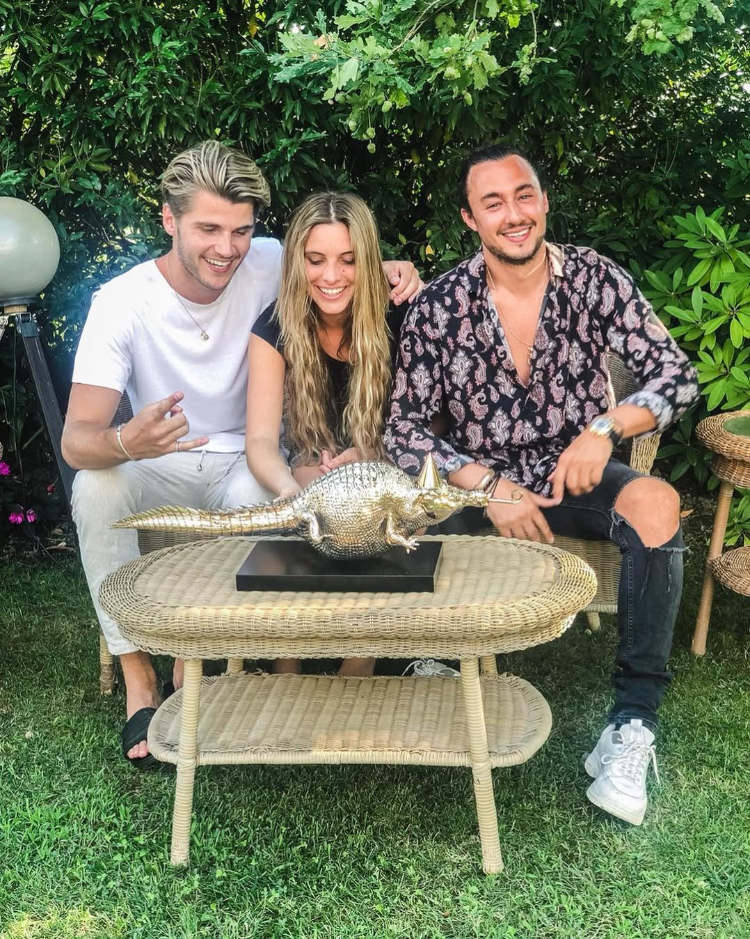 @lelepons is now the legal guardian of this baby crocodile 🐊  take care!