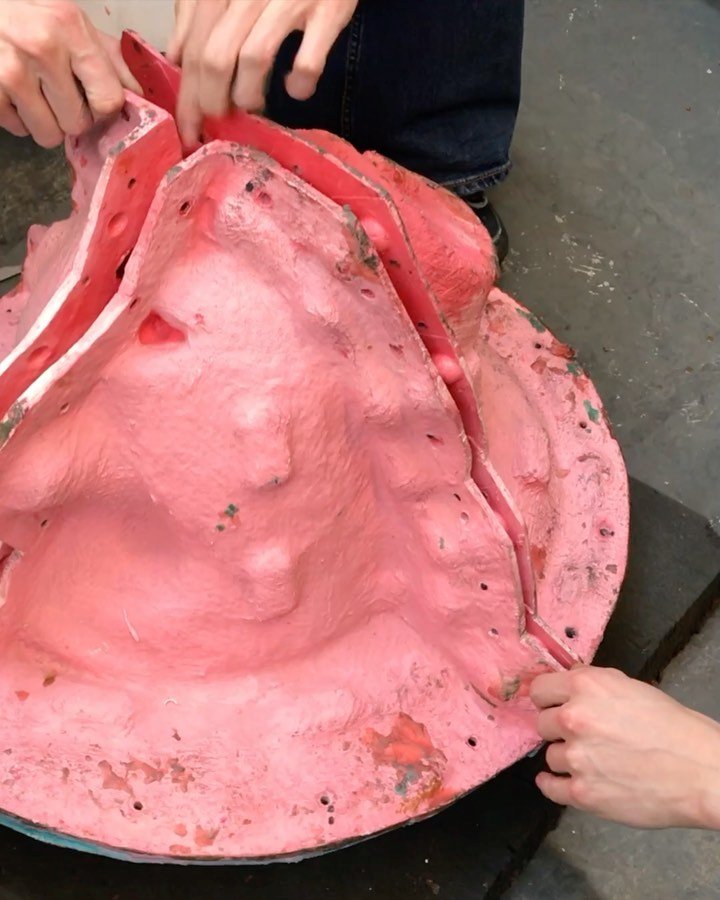 Can you guess what we are doing here? . #art #sculpture #kunst
