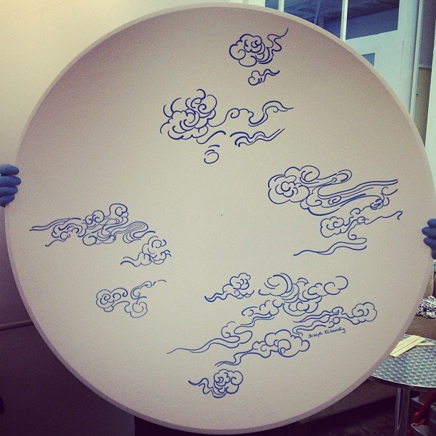 New wall sculpture in the making, just need the baby in the middle and it's off to miami!  #art #sculpture #miami