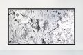 Love Me Harder (white/black, diamond dust), 2018 by Joseph Klibansky