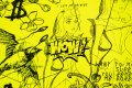 Love Over Diamonds (small, fluorescent yellow/black), 2018 by Joseph Klibansky