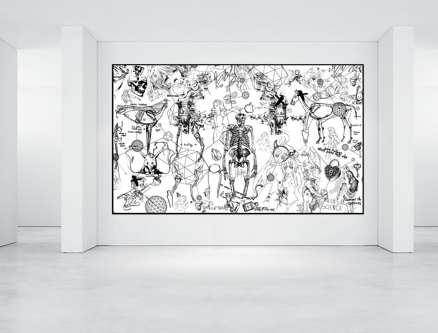 Love Potions (white), 2016 by Joseph Klibansky