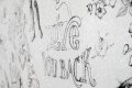 Love You Back (white/black, diamond dust), 2017 by Joseph Klibansky
