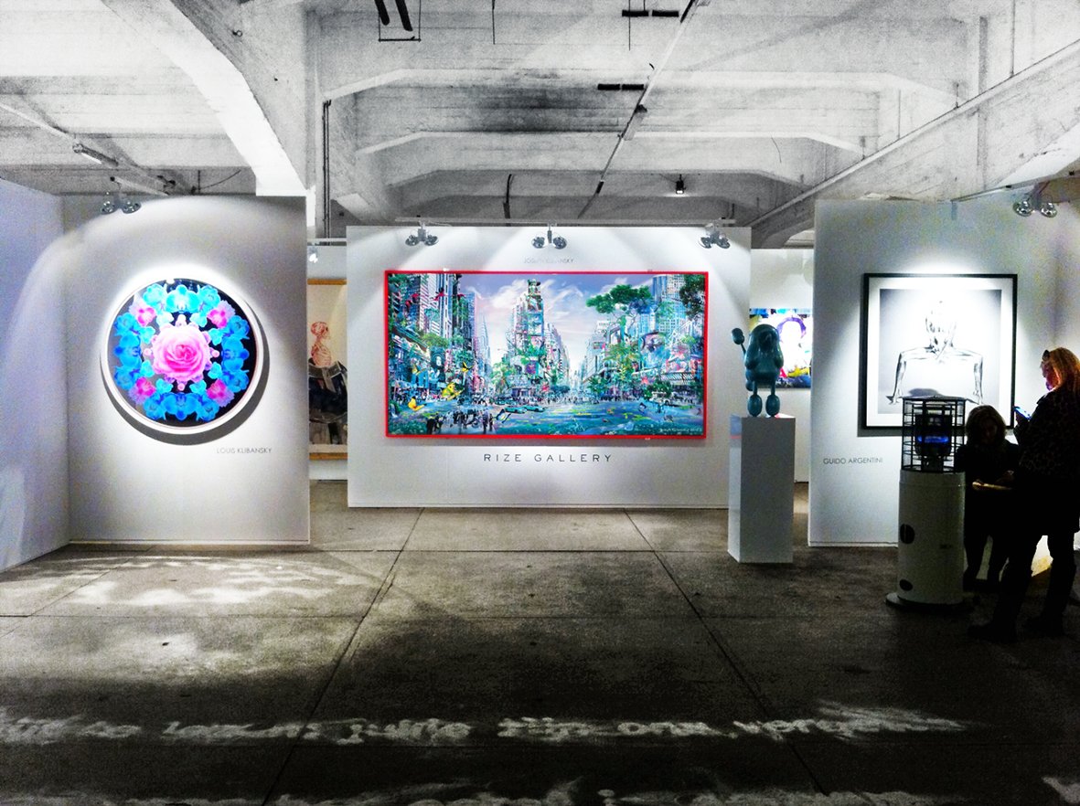 Museum size “Garden of Evolution” @ Art Warehouse art fair