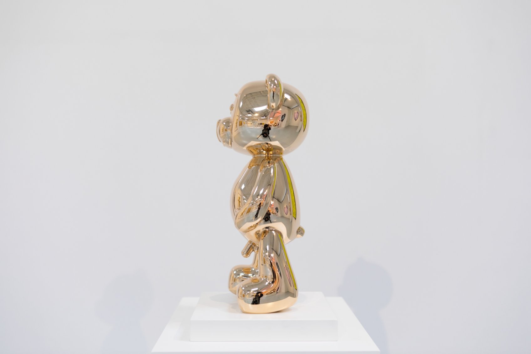 Pipi Bear (polished solid bronze), 2020 by Joseph Klibansky