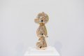 Pipi Bear (polished solid bronze), 2020 by Joseph Klibansky