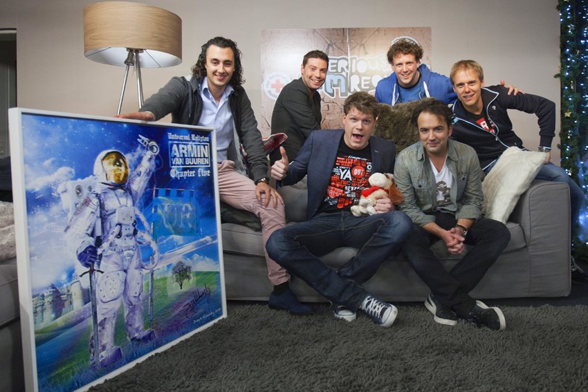 Radio 3FM Serious Request - Joseph Klibansky & Armin van Buuren Auction Artwork for Charity