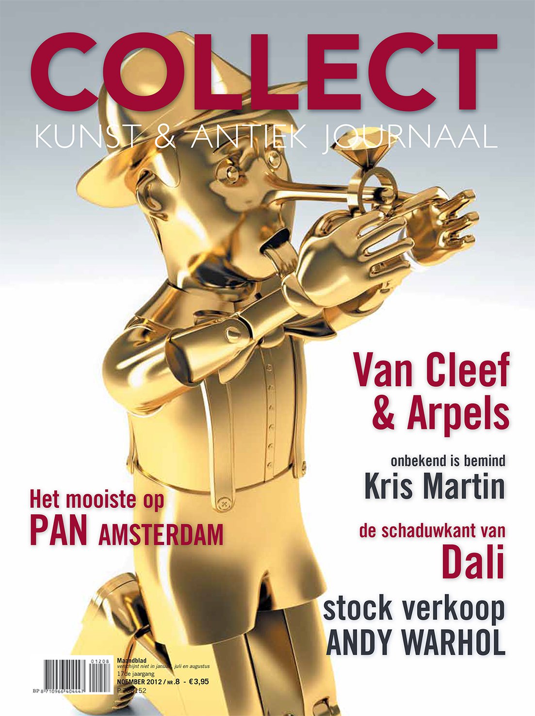 Reflections of Truth on the Cover of Collect Art Magazine - PAN  Amsterdam Issue