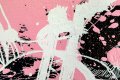 Take Me To Paradise (black/white, pink splash), 2019 by Joseph Klibansky