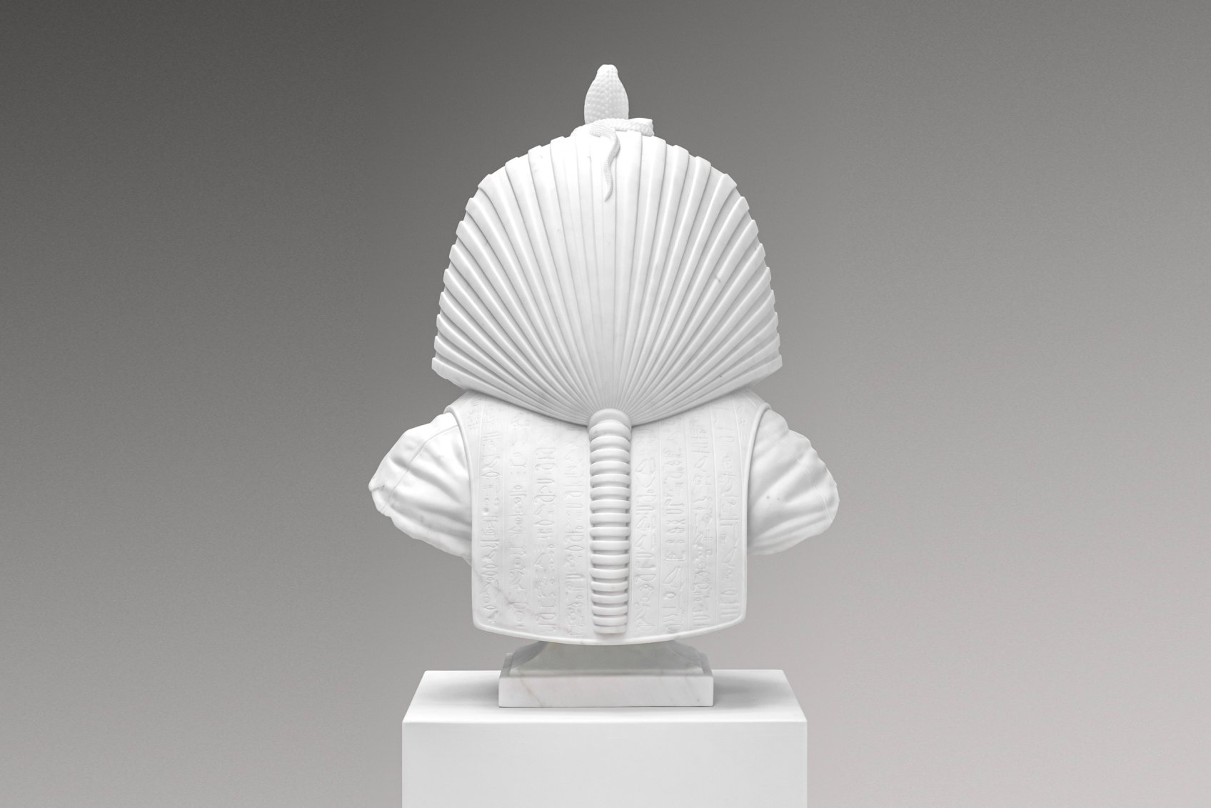 Valley of the Kings (white marble), 2023 by Joseph Klibansky