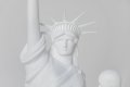 Velvet Revolution (stereolithography, white), 2016 by Joseph Klibansky