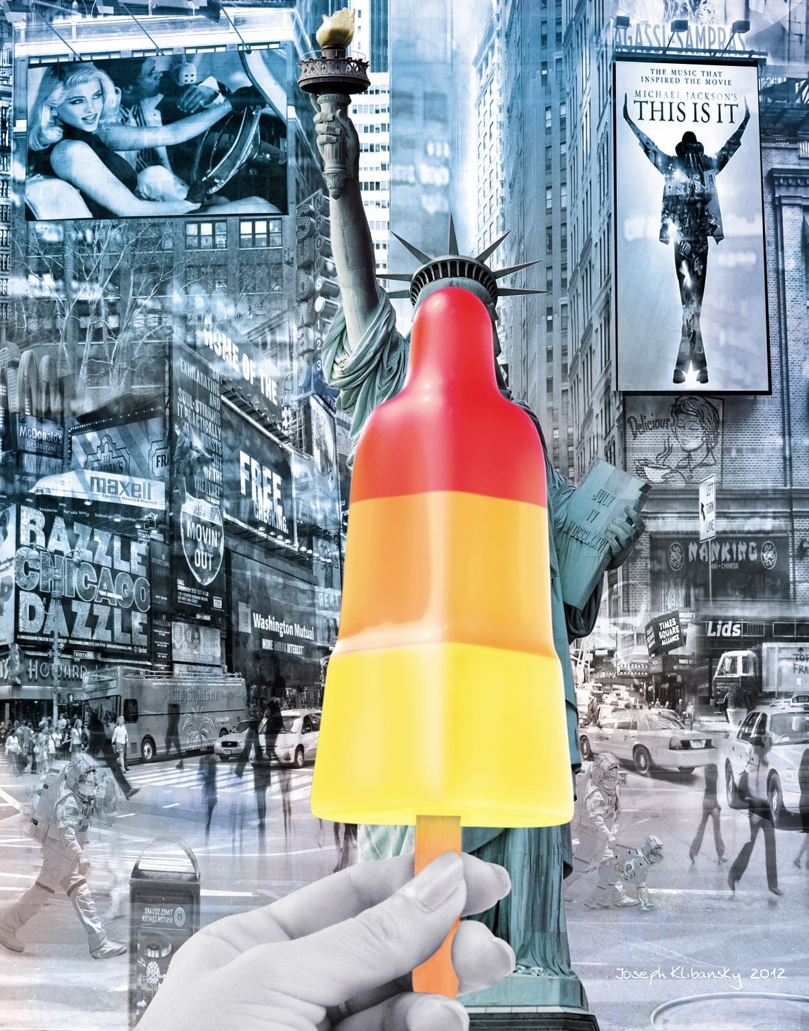 Volkskrant Magazine 50 Year Anniversary Rocket Ice