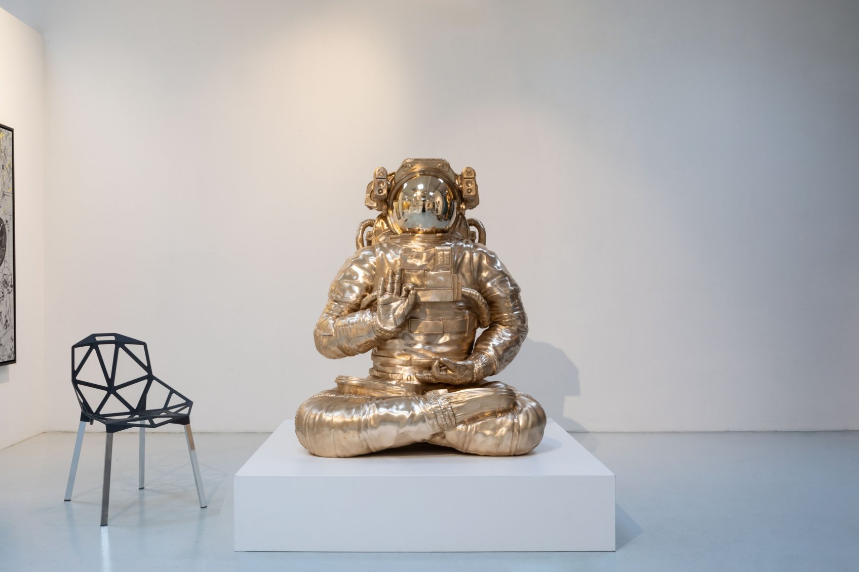 White Universe (bronze), 2019 by Joseph Klibansky